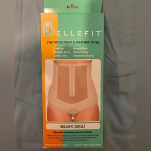 Bellefit postpartum girdle new with tags and box compression shapewear